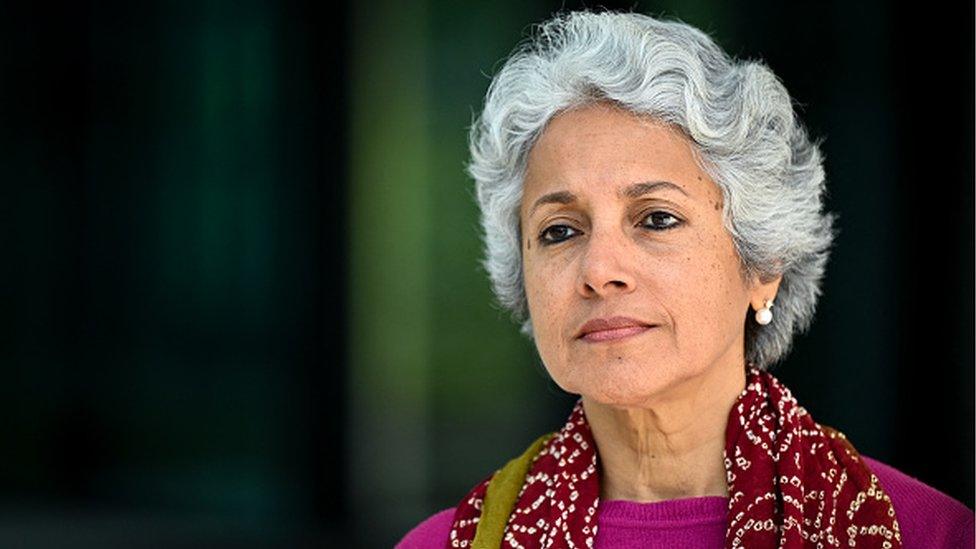 World Health Organization's chief scientist Soumya Swaminathan