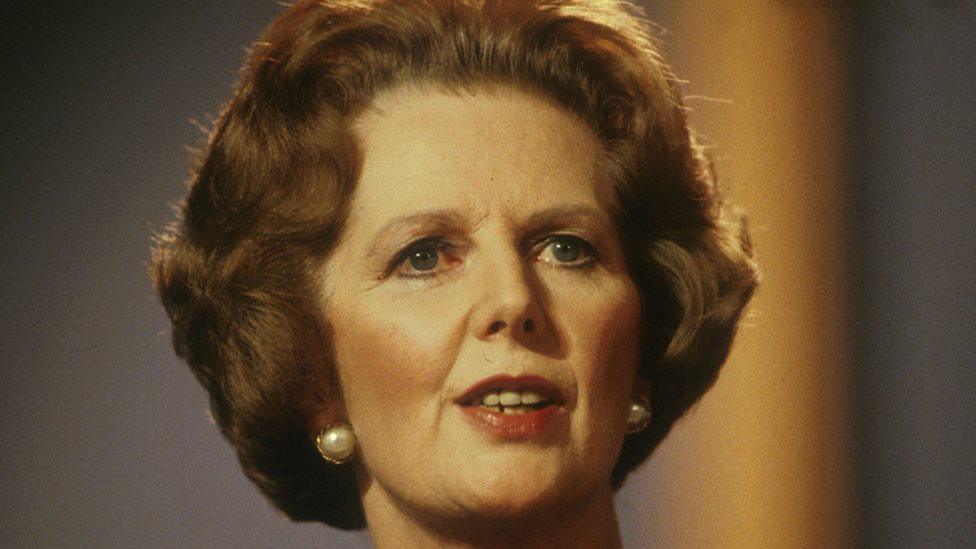 Margaret Thatcher in 1983