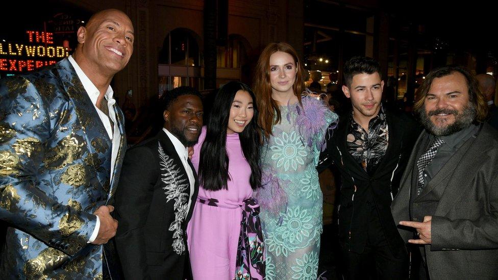 Jumanji cast