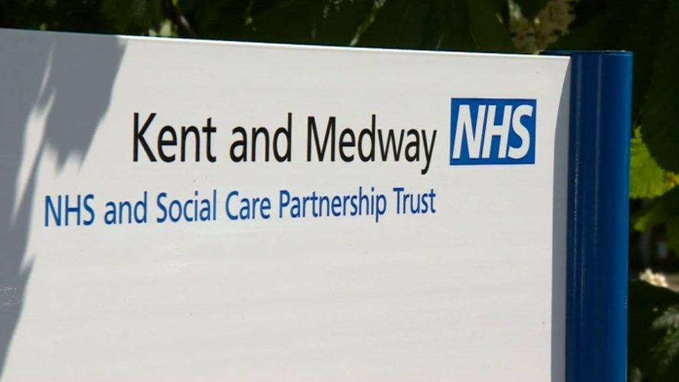 Kent and Medway NHS and Social Care Partnership Trust sign