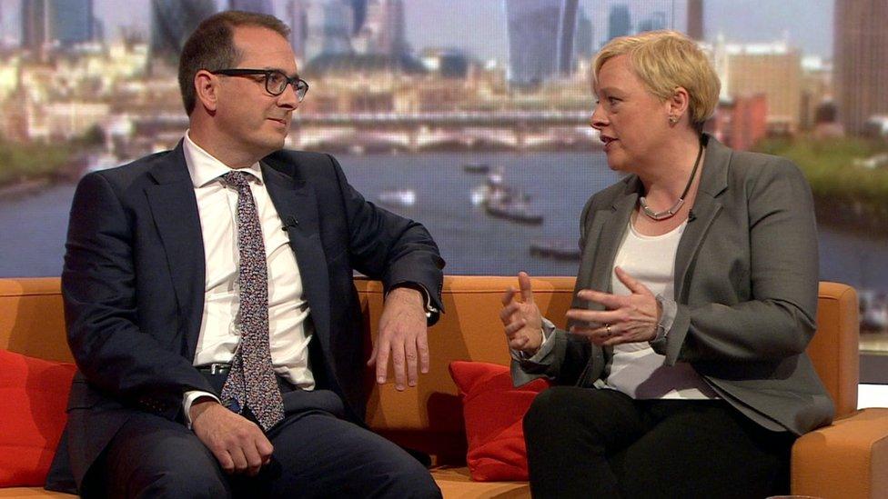 Owen Smith and Angela Eagle