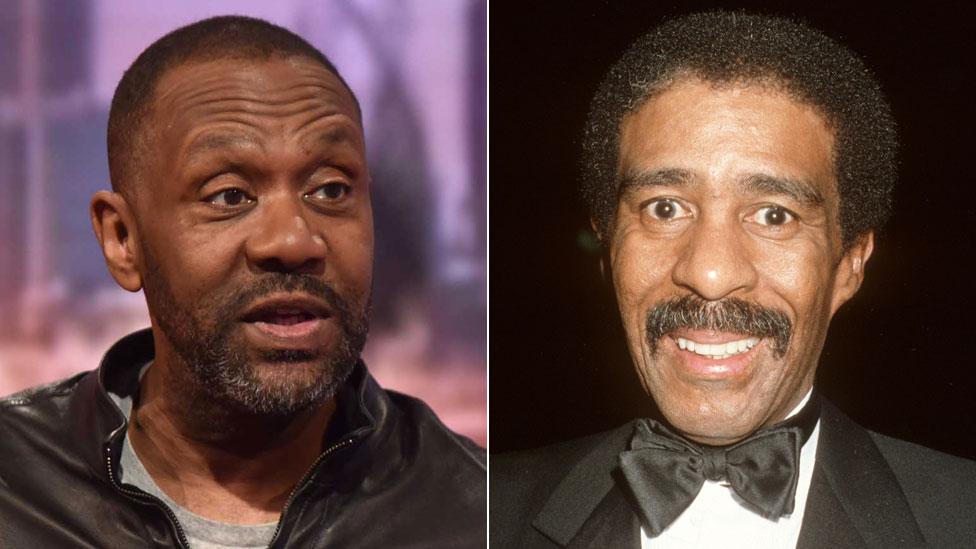 Sir Lenny Henry and Richard Pryor