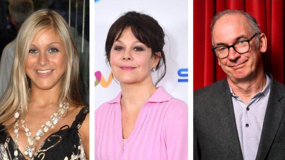 Nikki Grahame, Helen McCrory and Paul Ritter