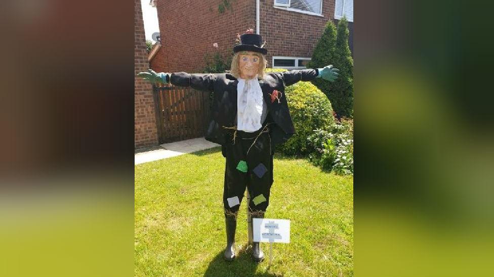 Worzel Gummidge scarecrow