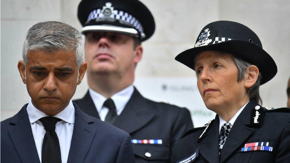 Cressida Dick and Sadiq Khan