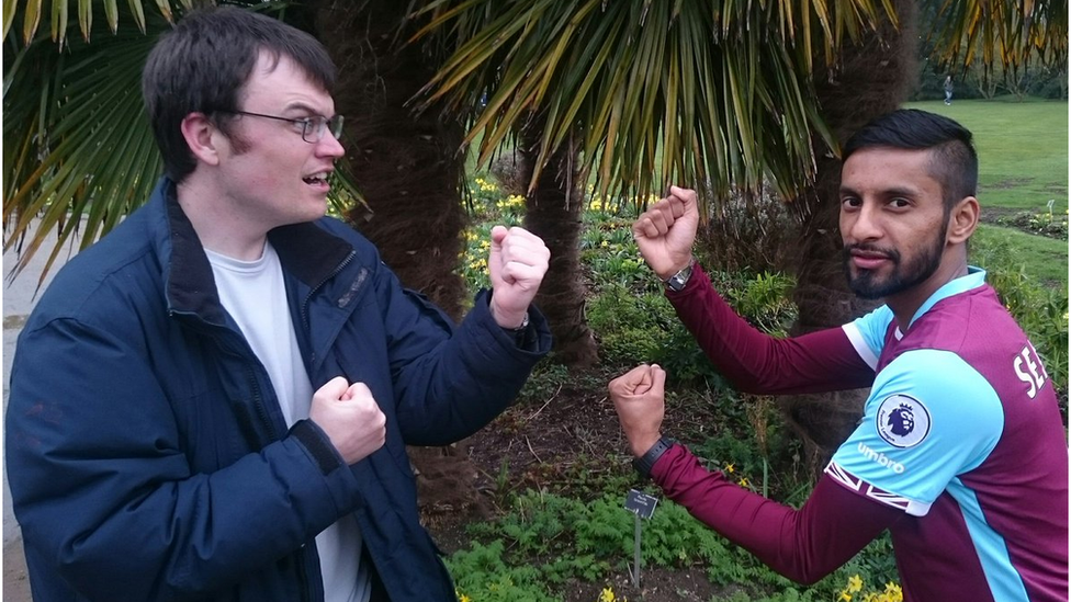 Eric Monkman and Bobby Seagull