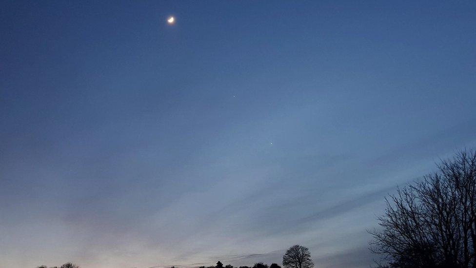 Photo of stars in Penmon