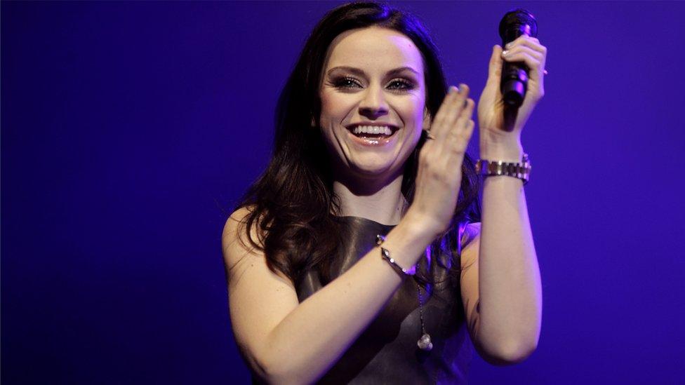 Amy MacDonald on stage