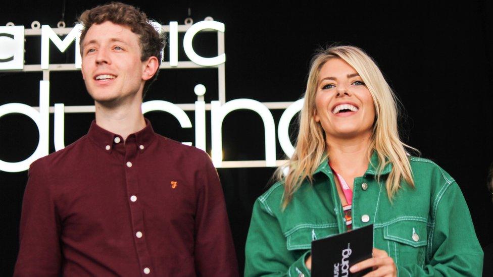 Matt Edmondson and Mollie King