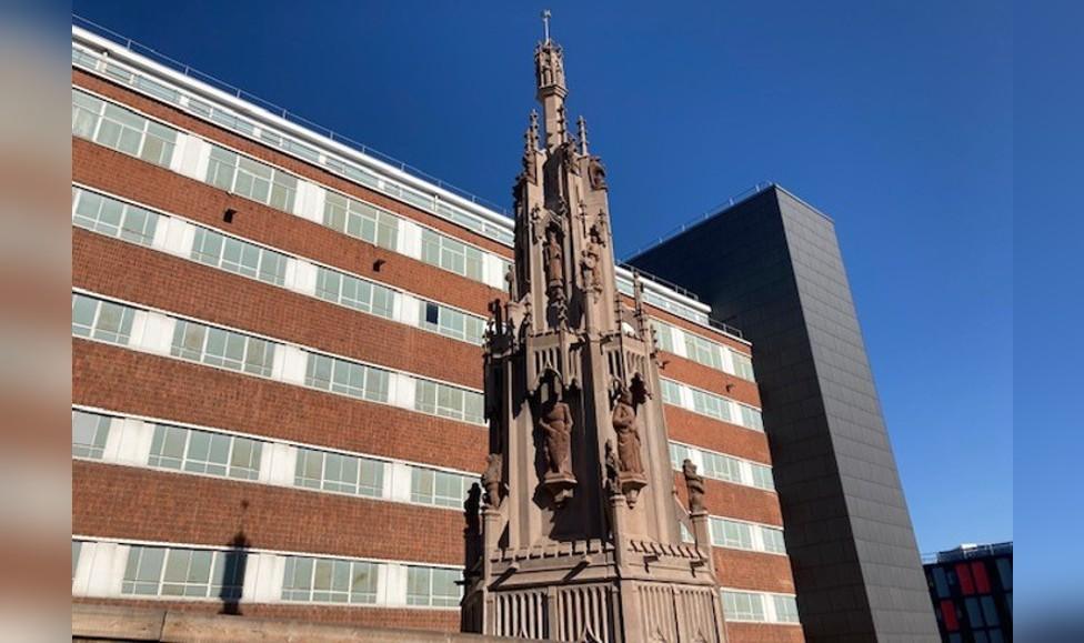 Coventry Cross in Broadgate