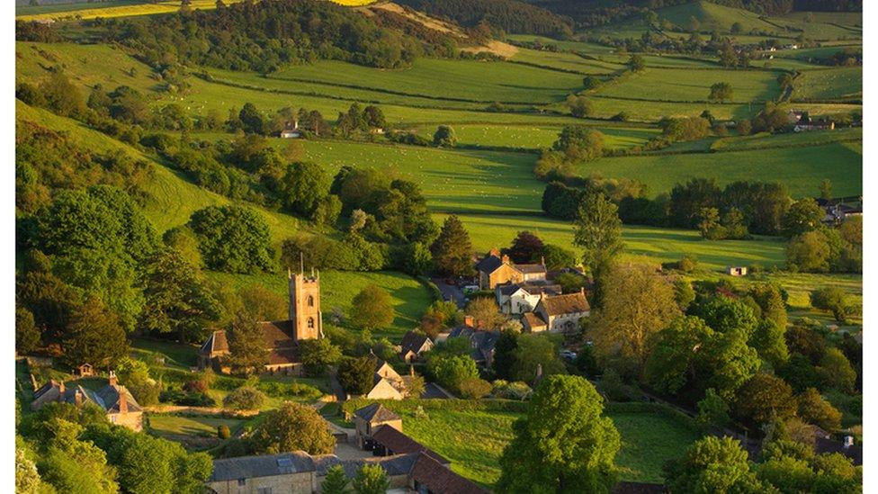 A typical rural scene