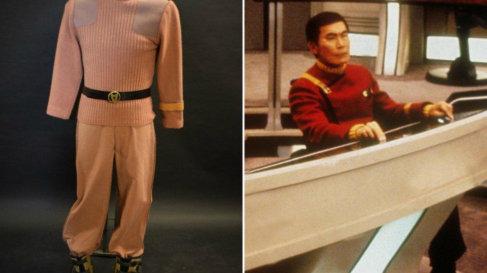 George Takei and outfit