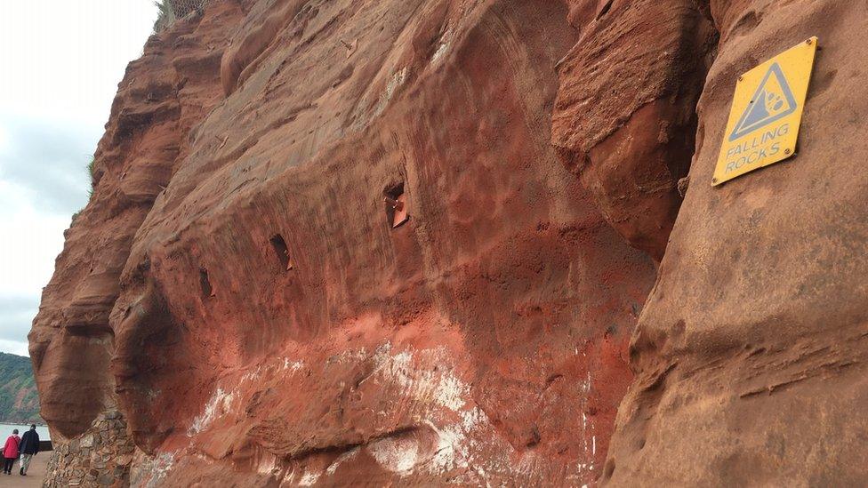 Cliffs at Sidmouth