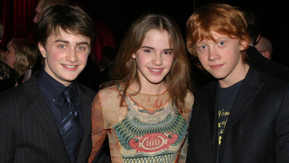 Daniel Radcliffe, Emma Watson and Rupert Grint