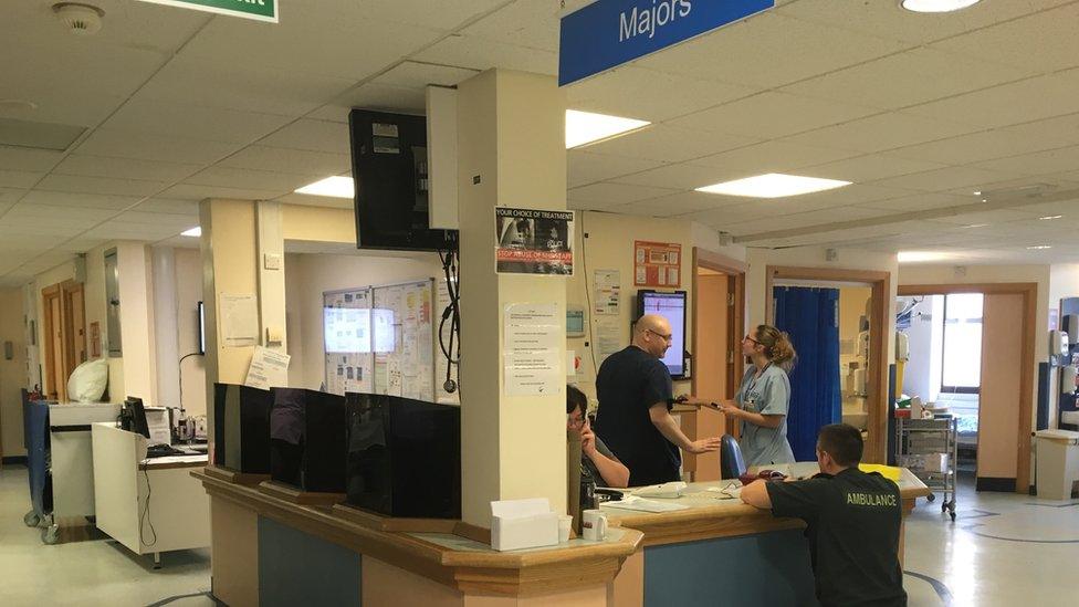 James Paget A&E unit, Gorleston