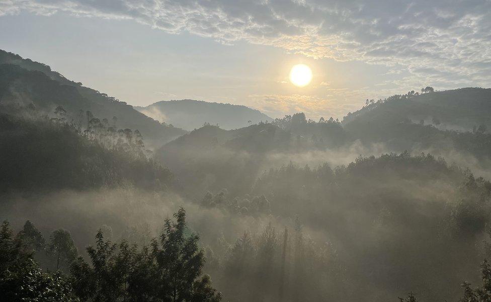 Mist over the mountains