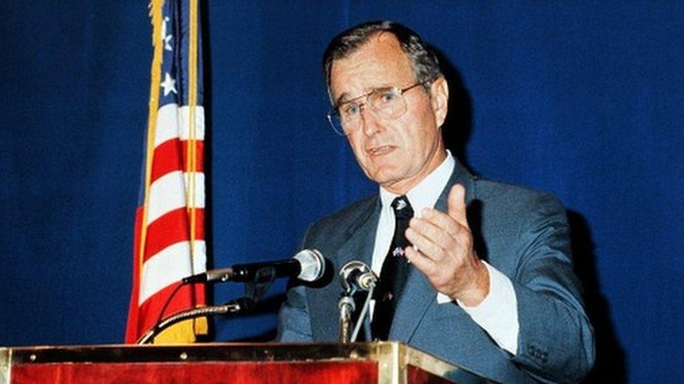 George HW Bush