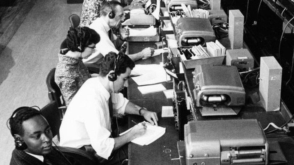 BBC monitoring 1960s