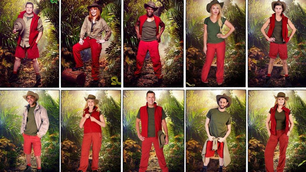 I'm a Celebrity line-up