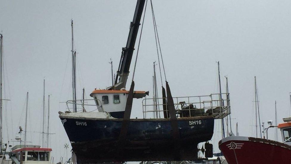 The Lainey fishing vessel