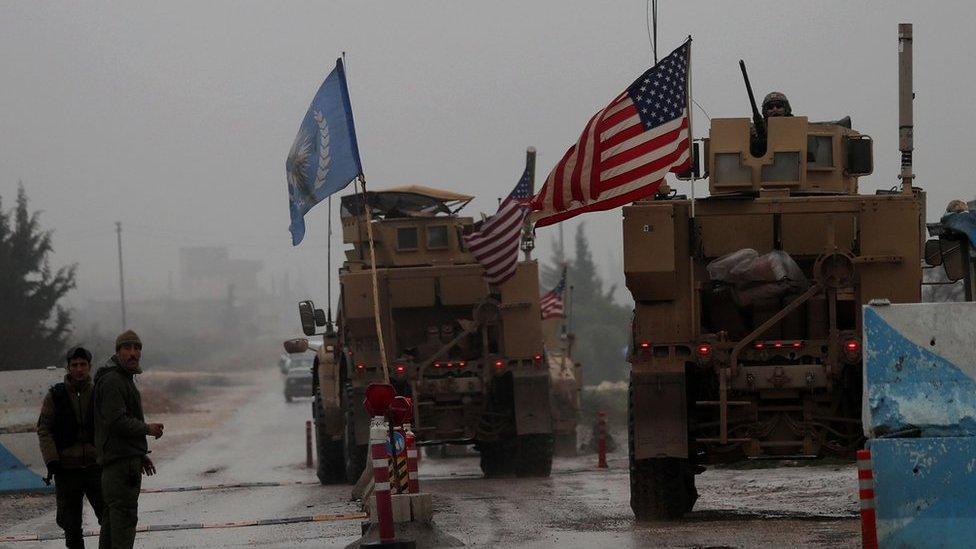 US forces in Manbij, 30 December