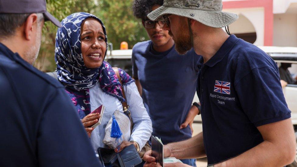 Evacuation Khartoum