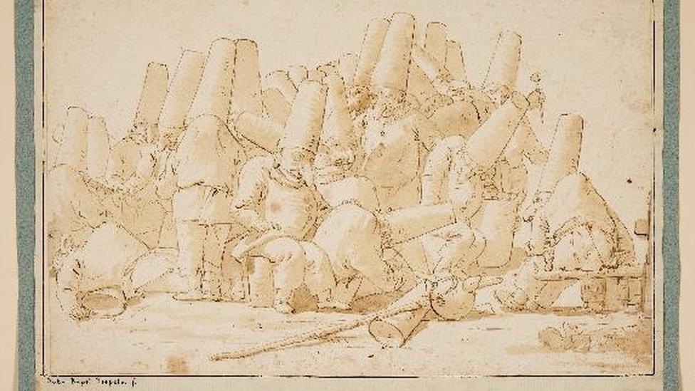 Drawing by Giovanni Battista Tiepolo