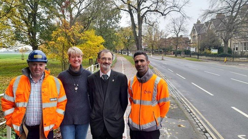 Craig Hardy, Councillor Paula Widdowson, Councillor Andy D'Agorne, Taz Khaliq