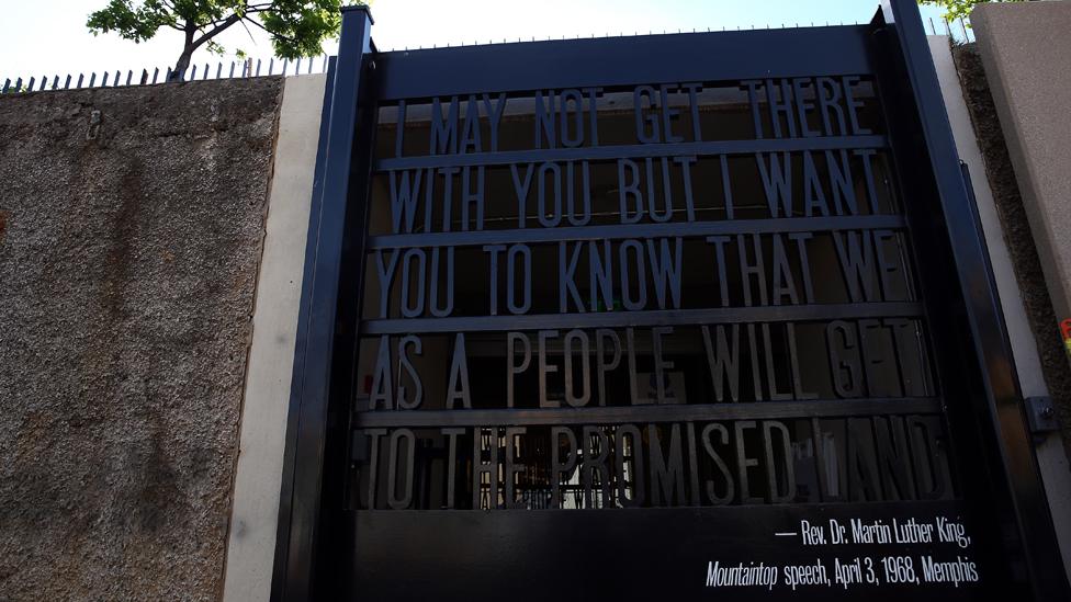 King's Memphis speech on the Memphis Civil Rights Museum