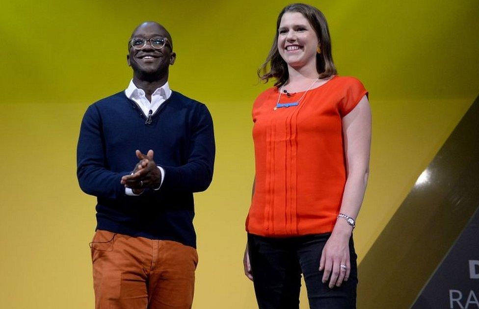 Sam Gyimah and Jo Swinson