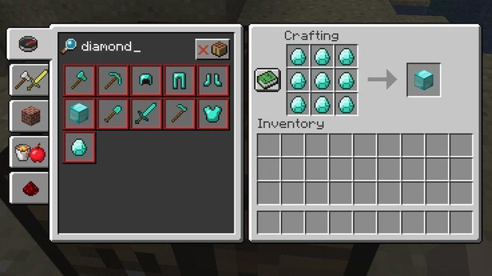 minecraft-armour-diamonds-crafting.