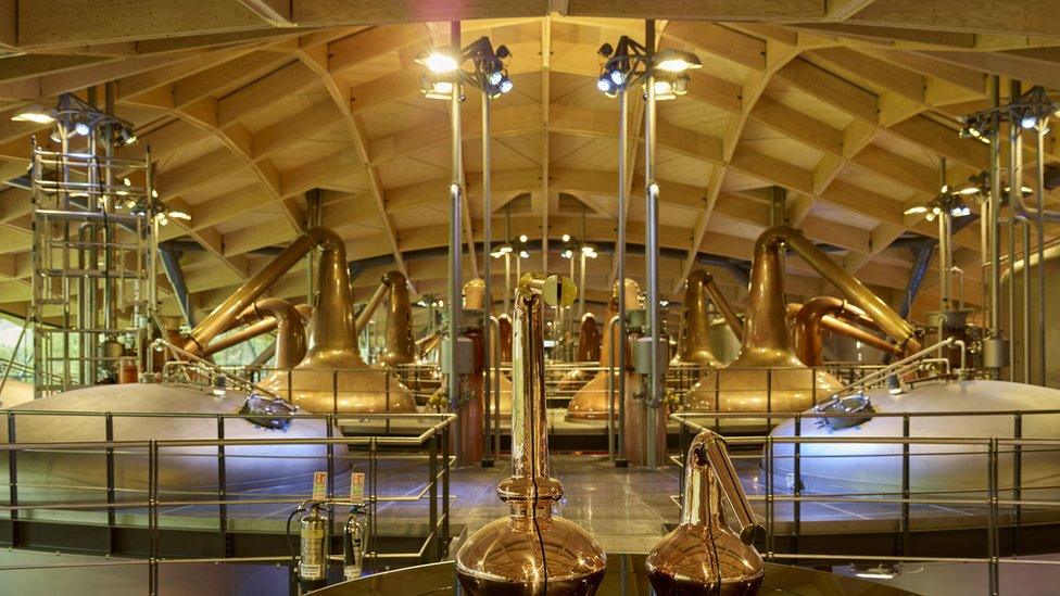 Edrington distillery