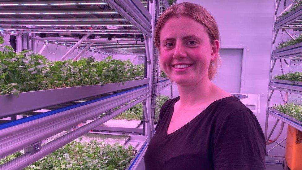 Hannah Hobhouse, Innovation Centre Grower