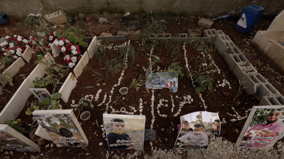 Grave of the four Darweesh brothers