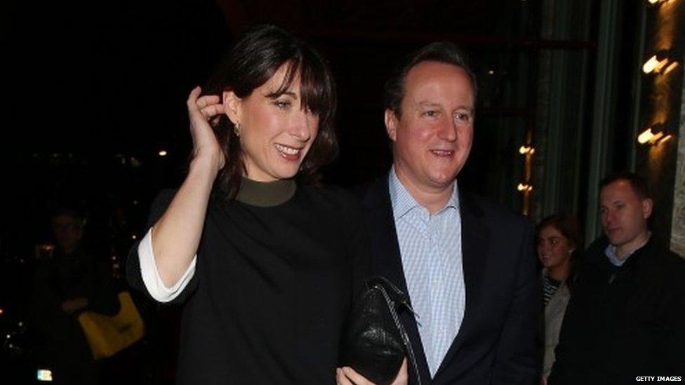 David and Samantha Cameron