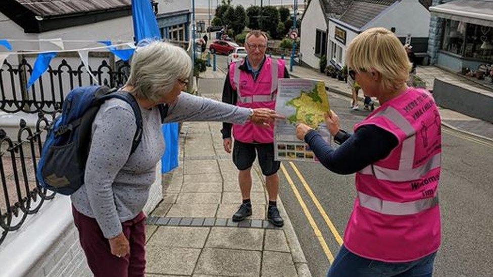 Pembrokeshire's welcome team