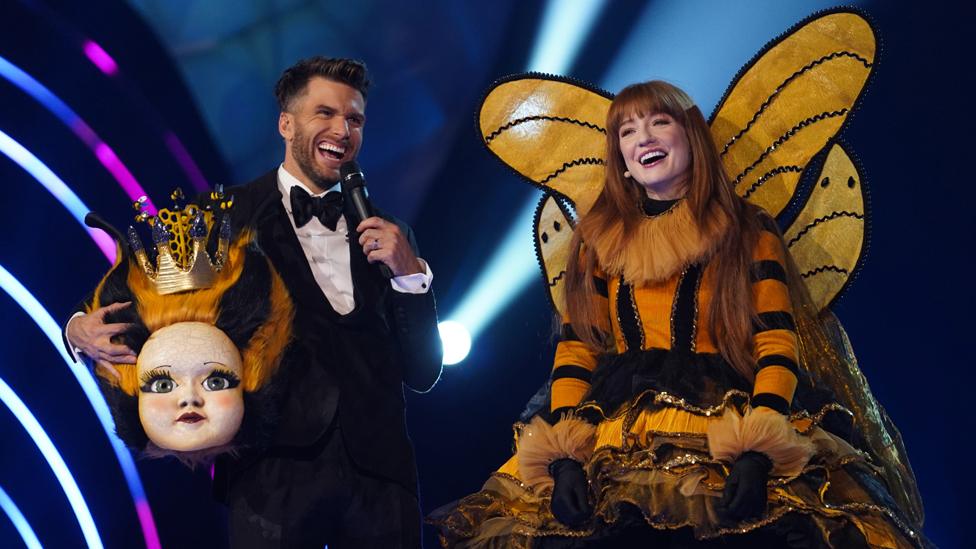 Nicola Roberts is revealed as The Masked Singer winner