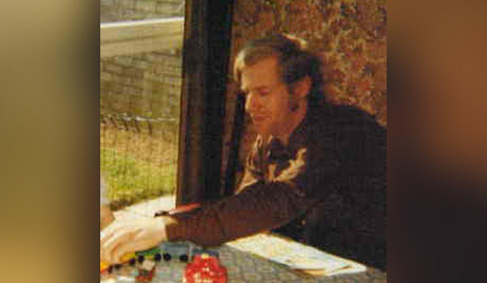 A photograph of Bill Long in his younger days, supplied by his family