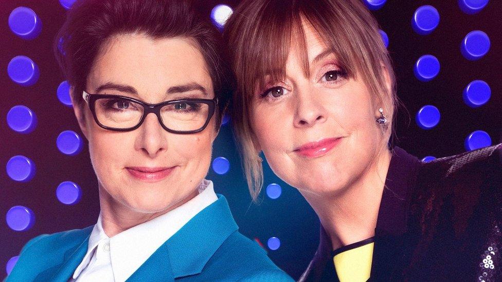 Mel Giedroyc and Sue Perkins