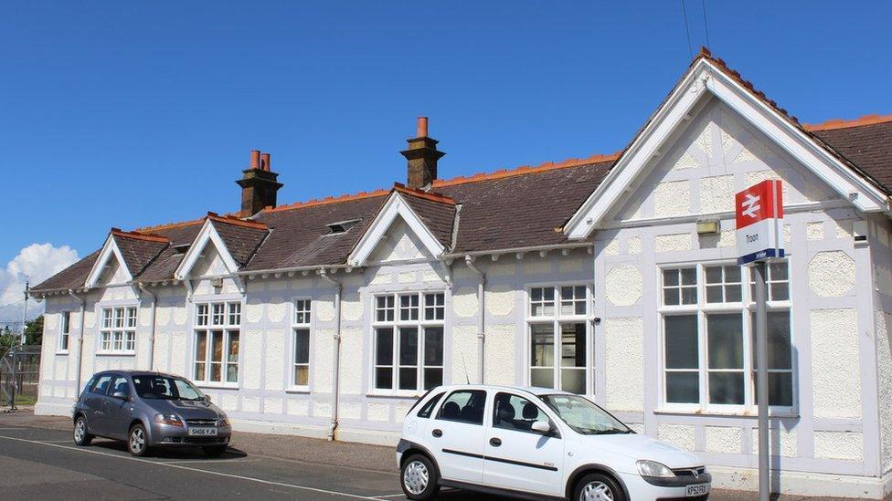 Troon station