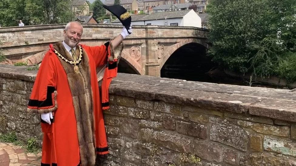 Gareth Hayes, mayor of Appleby