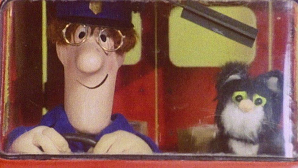 Postman Pat and Jess the cat