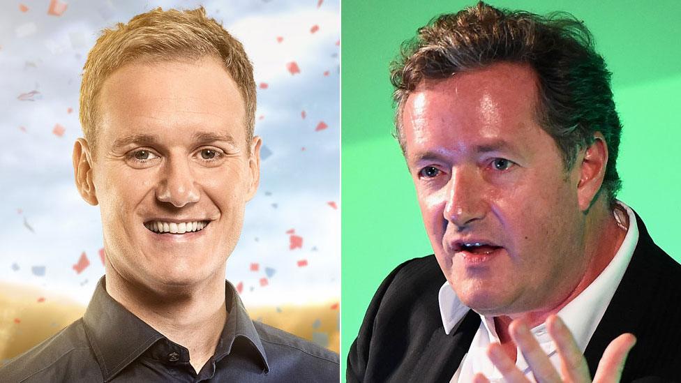 Dan Walker and Piers Morgan