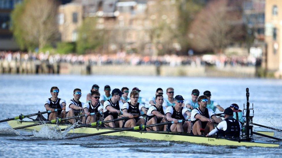 The men's boat race