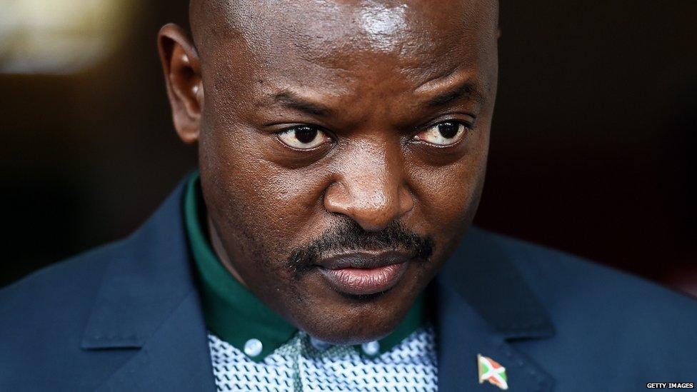 President Pierre Nkurunziza