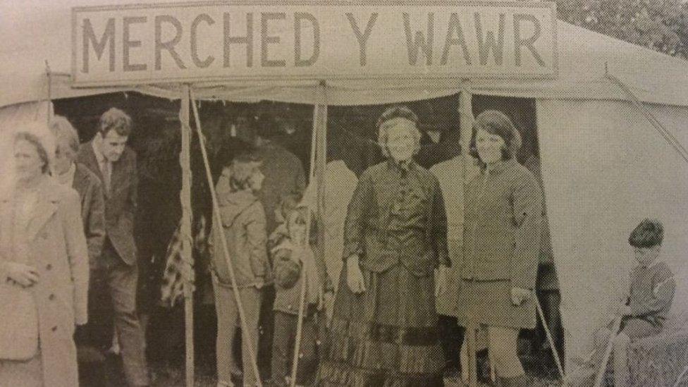 Stondin Merched y Wawr yn Eisteddfod Genedlaethol Y Bala 1967