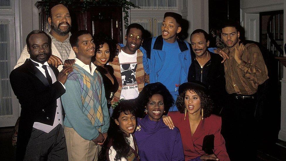 The cast of Fresh Prince of Bel Air