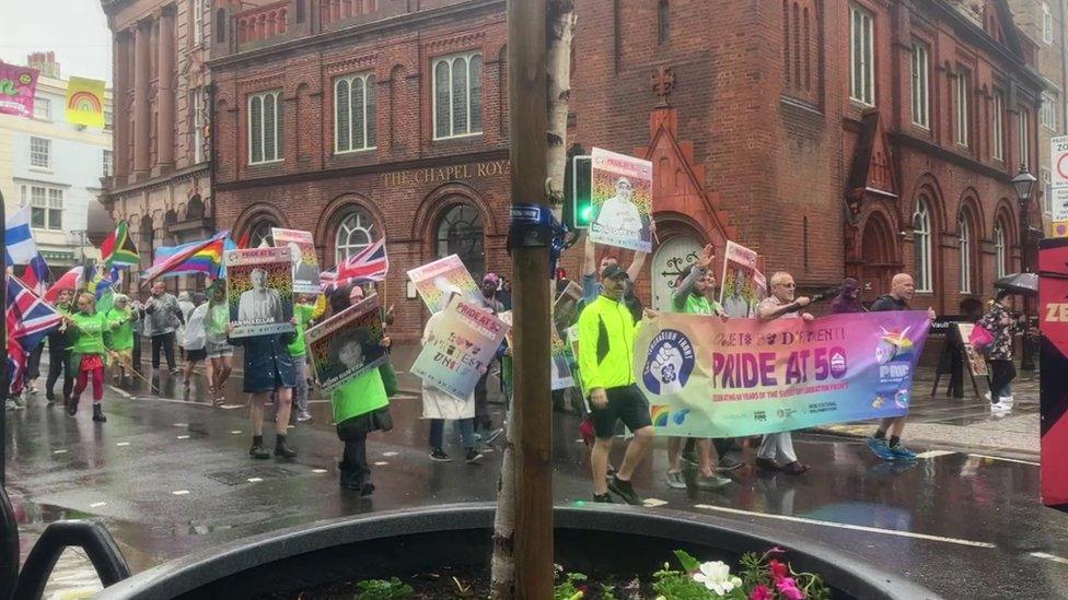 Brighton Pride parade