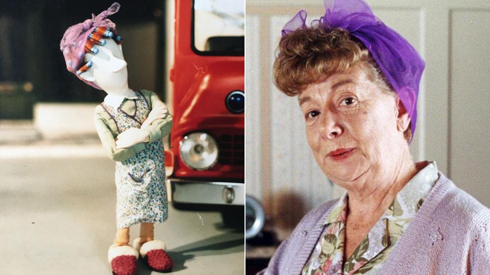 Dilys Price and Hilda Ogden