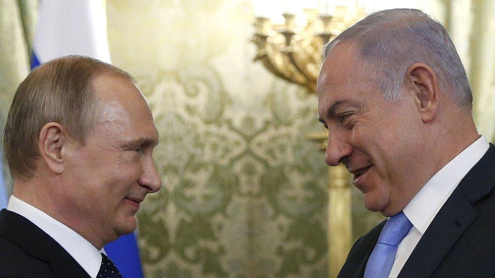 Putin and Netanyahu